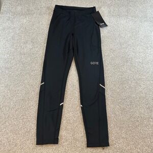 Gore Wear R3 Mid Tights Black Running Leggings 100532 Women Small New